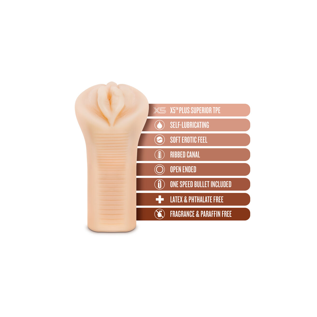 Vortex Dame Rose Blush M for Men Veronika Viande